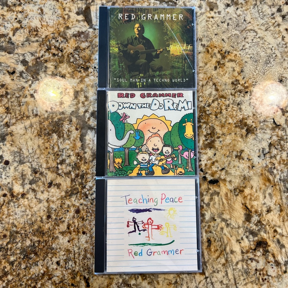 Red Grammer CD Bundle- 3 CDs